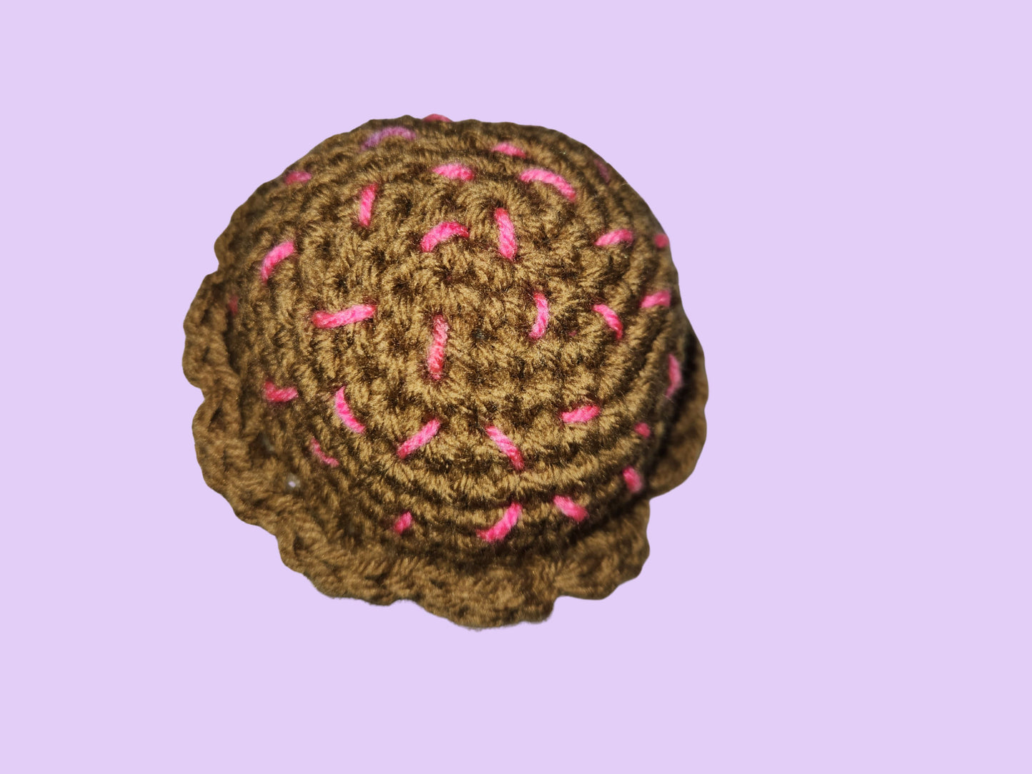 crochet cupcake