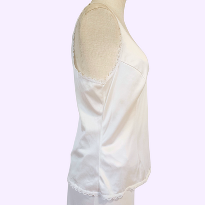 sears white lace camisole