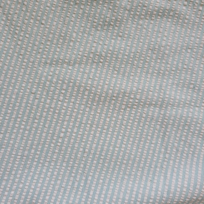 blue and white striped seersucker shirts