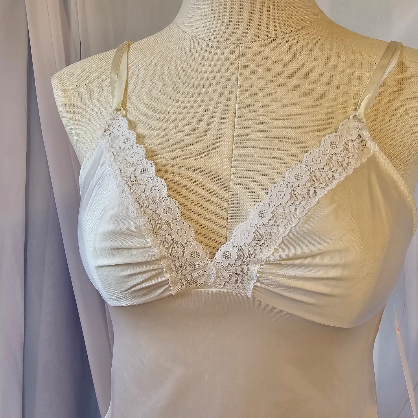 unbranded ivory lace camisole