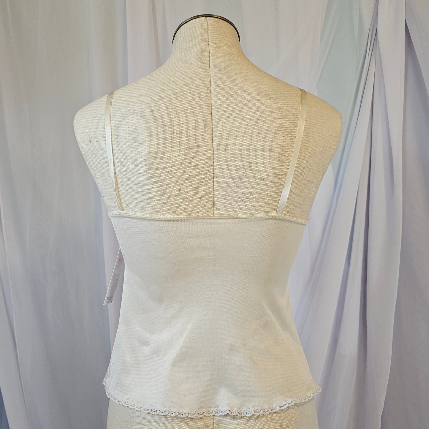 unbranded ivory lace camisole