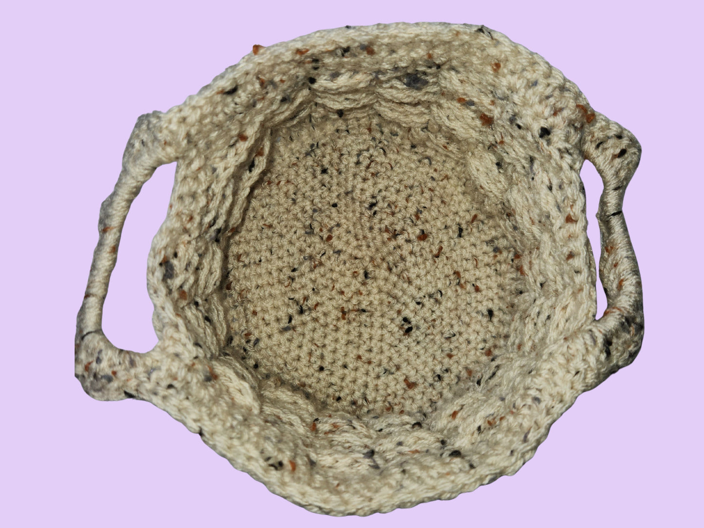 crochet basket