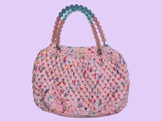 crochet bobble purse