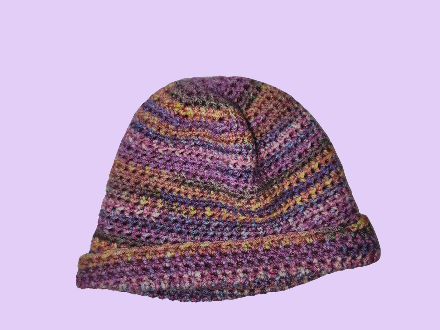 crochet large adult beanie