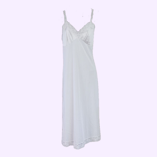 vintage white lace nightgown