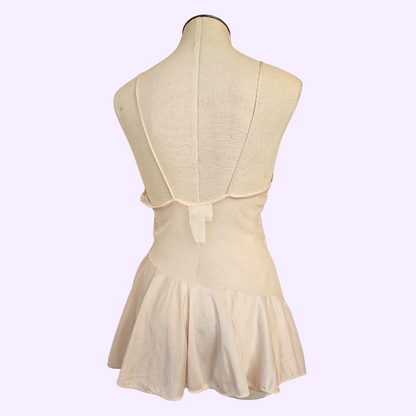 undercover wear lace peach camisole