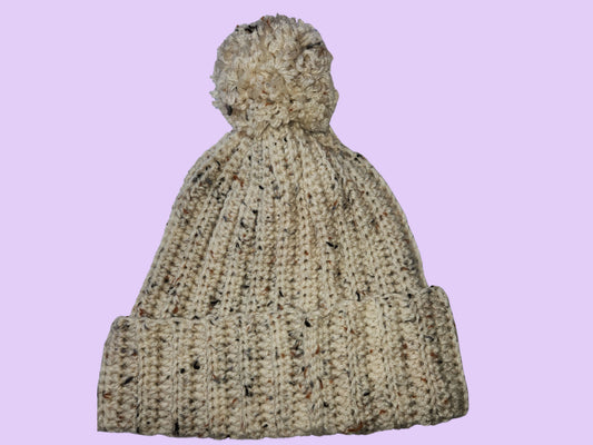 crochet large adult beanie