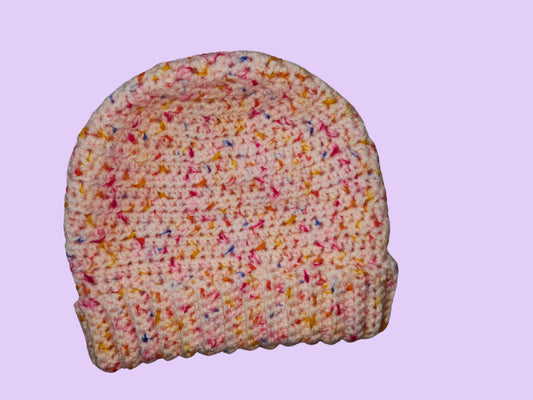 crochet large adult beanie