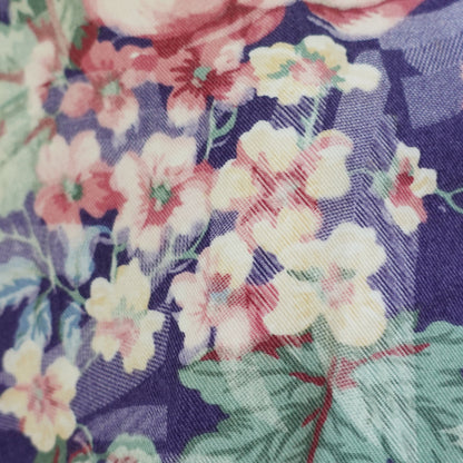 vintage bold floral vest