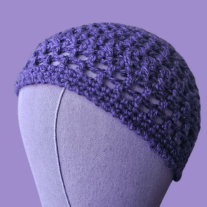 crochet chunky monkey beanie