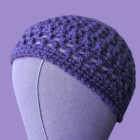 crochet chunky monkey beanie