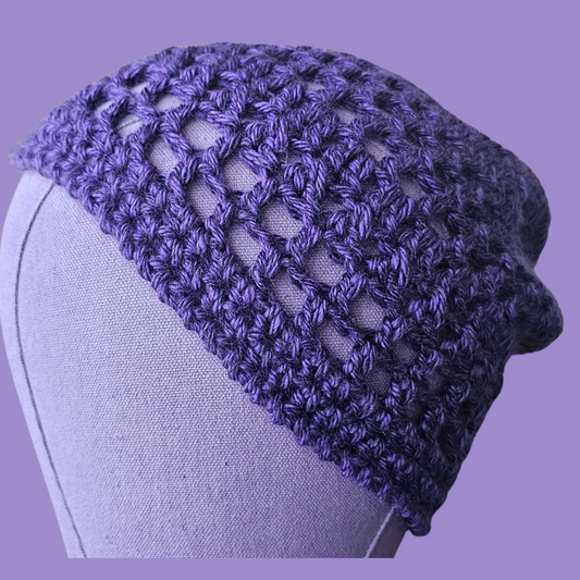 crochet chunky monkey beanie