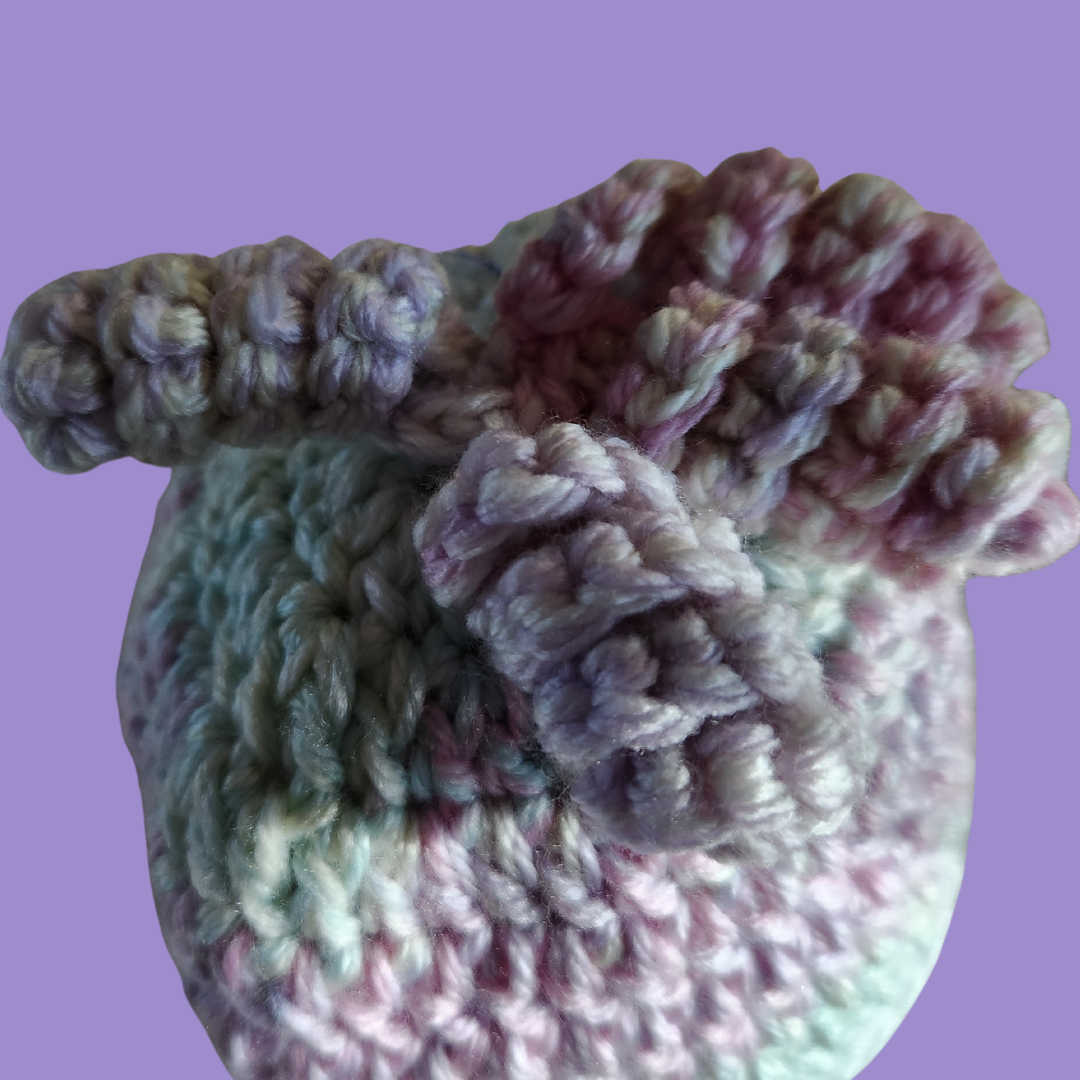 crochet baby beanie