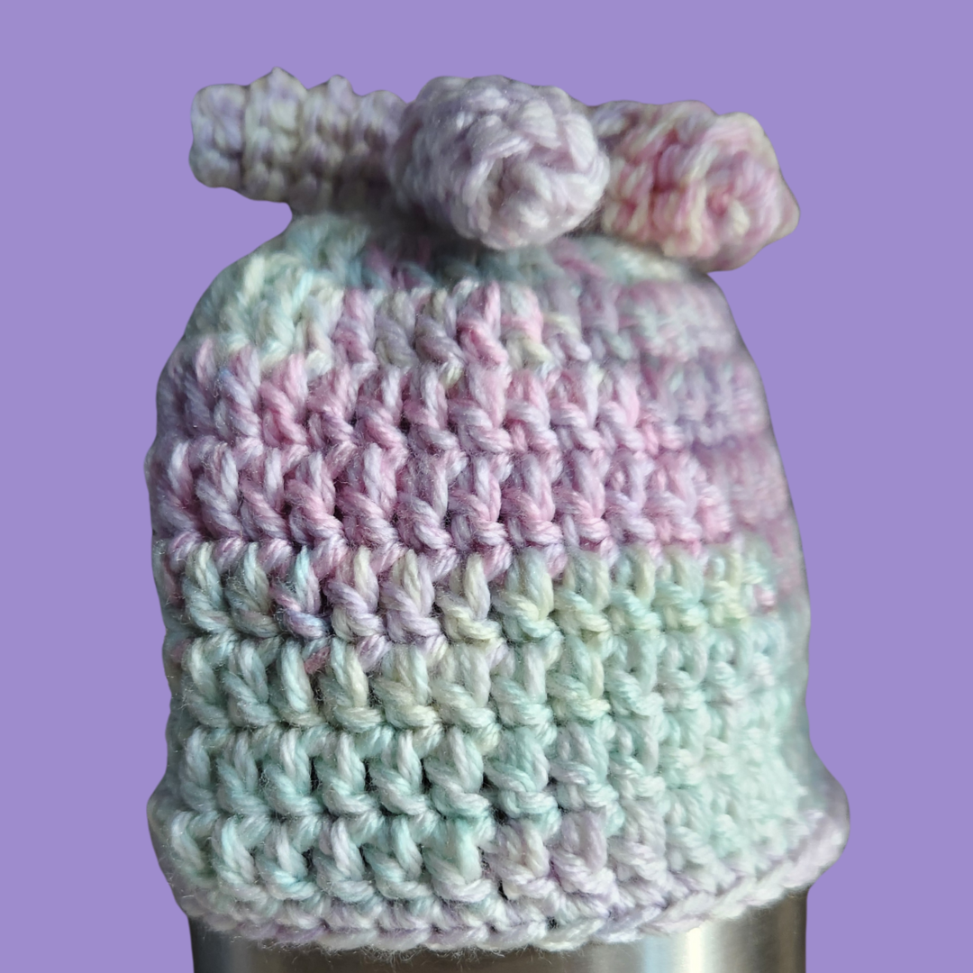 crochet baby beanie