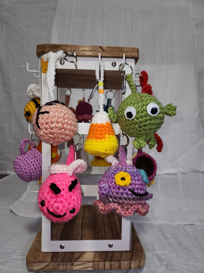 crochet bag charm
