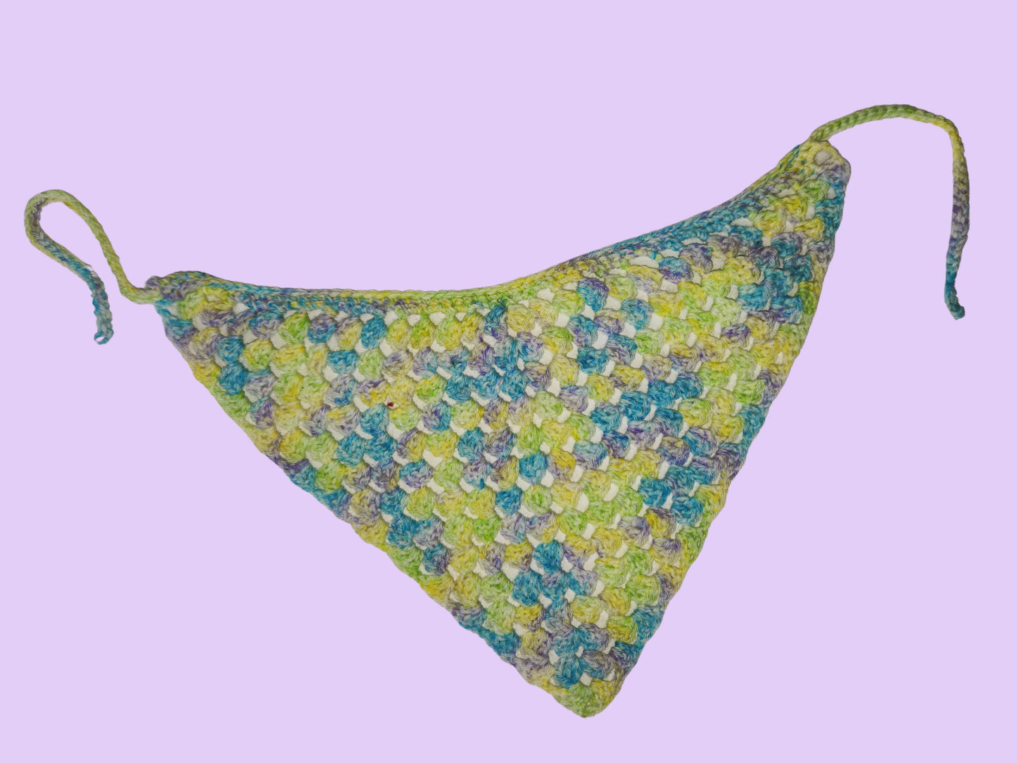 crochet granny bandana