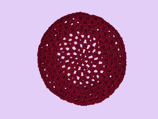 crochet beret
