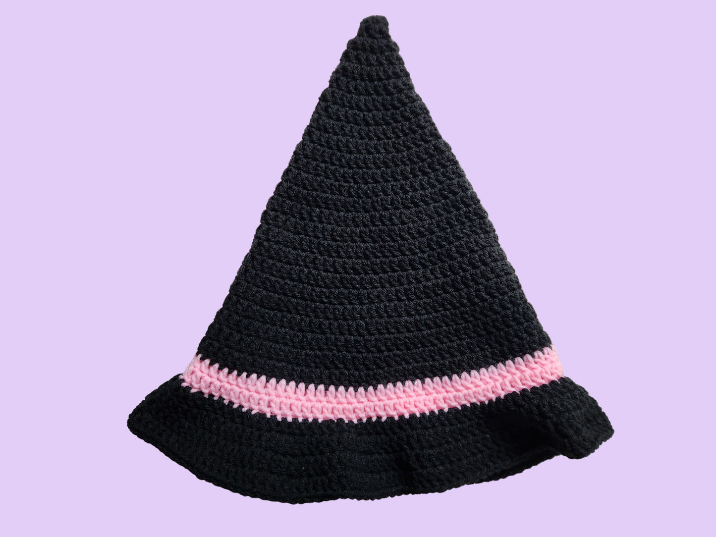 crochet witch hat