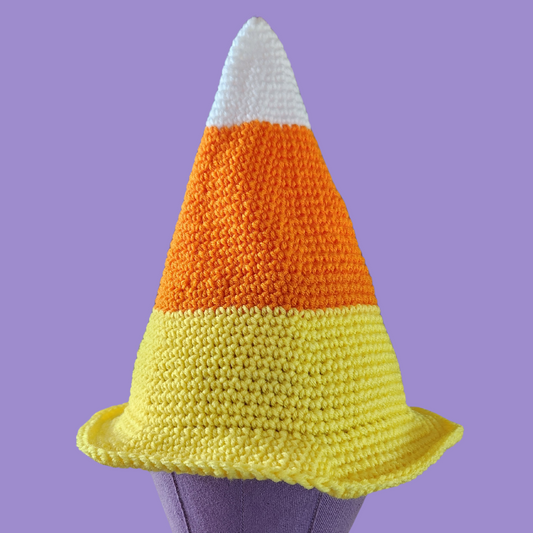 crochet witch hat