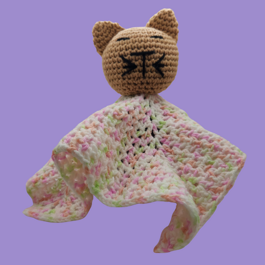 crochet cat lovey