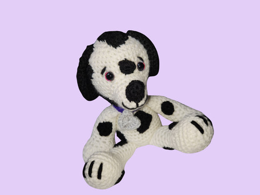 crochet Dalmation Stuffie