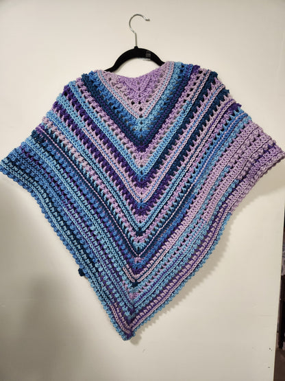 crochet empty spaces shawl