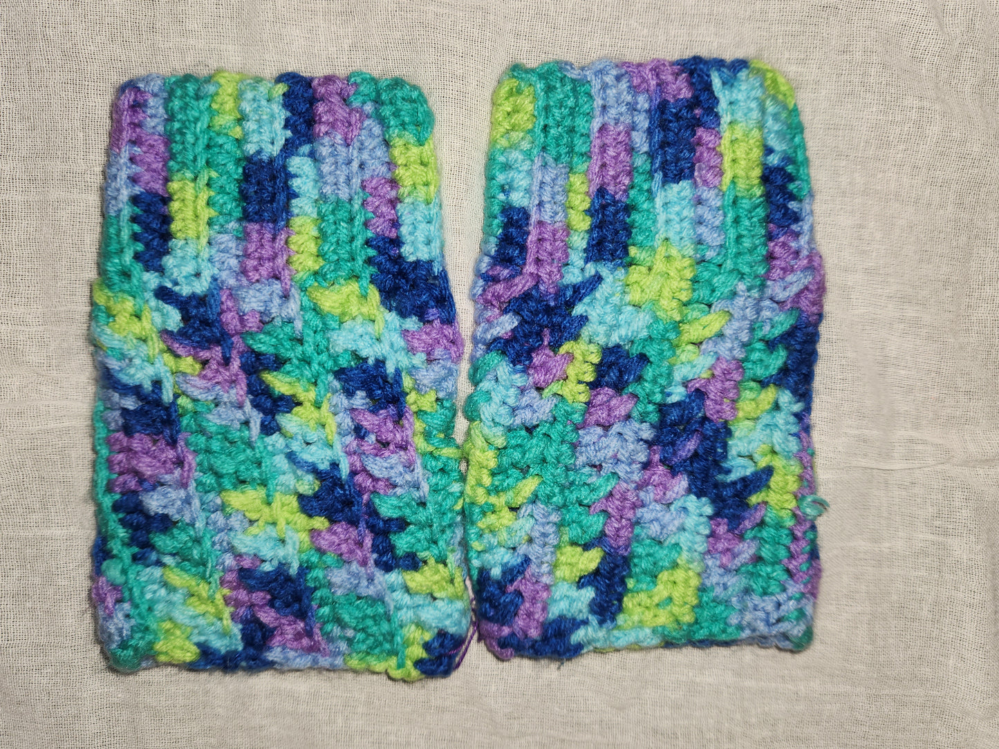 crochet fingerless gloves