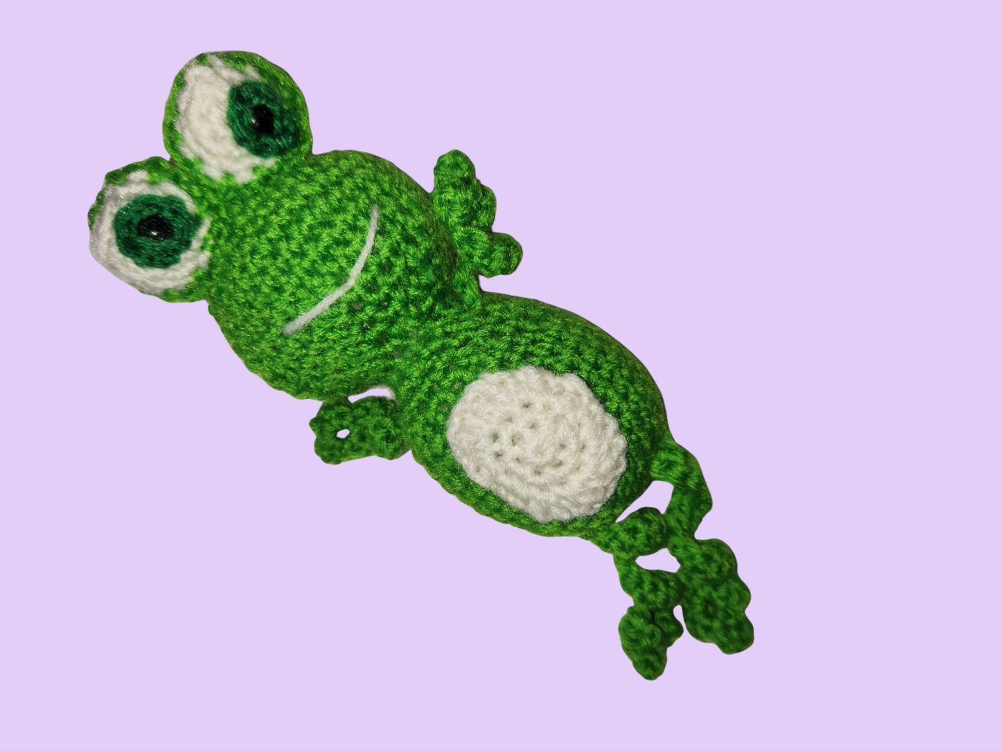 crochet frog
