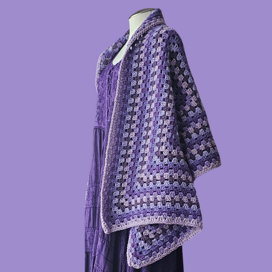 crochet rectangle wrap