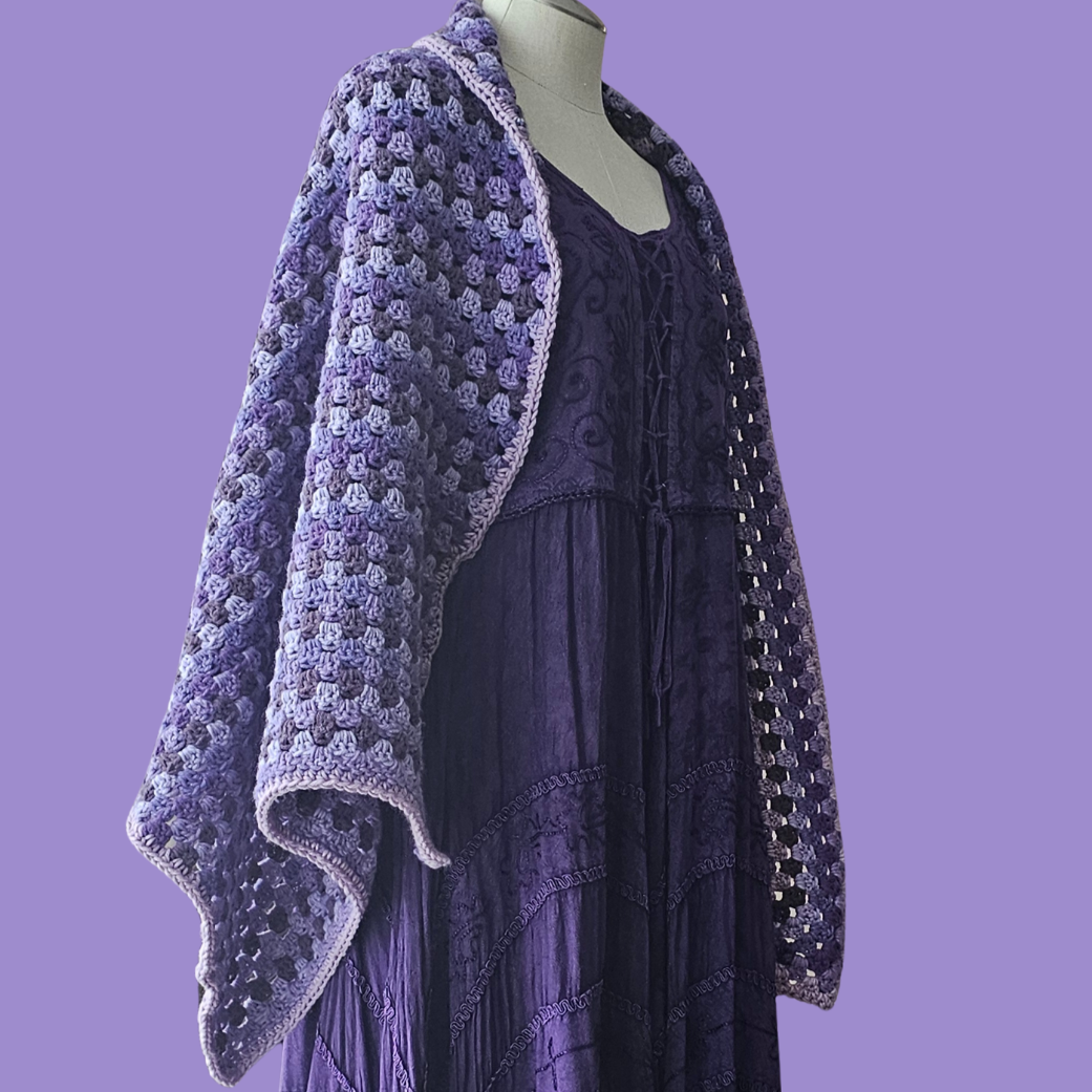 crochet rectangle wrap