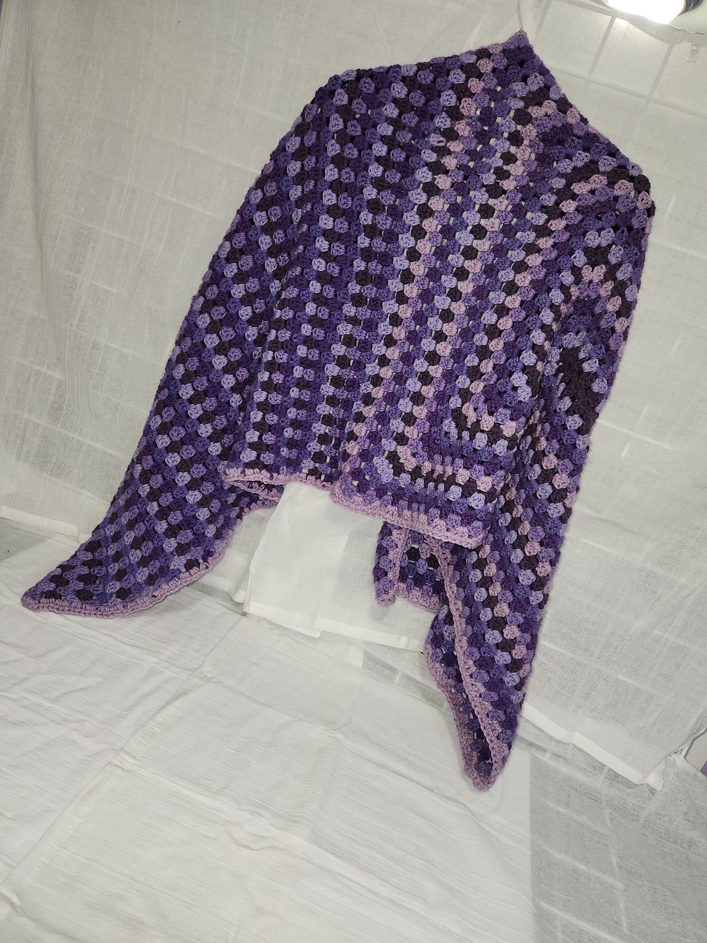 crochet grape jelly wrap