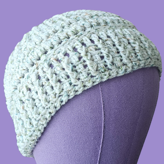crochet year's end beanie