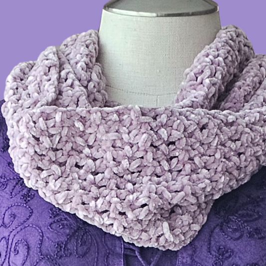 crochet infinity scarf