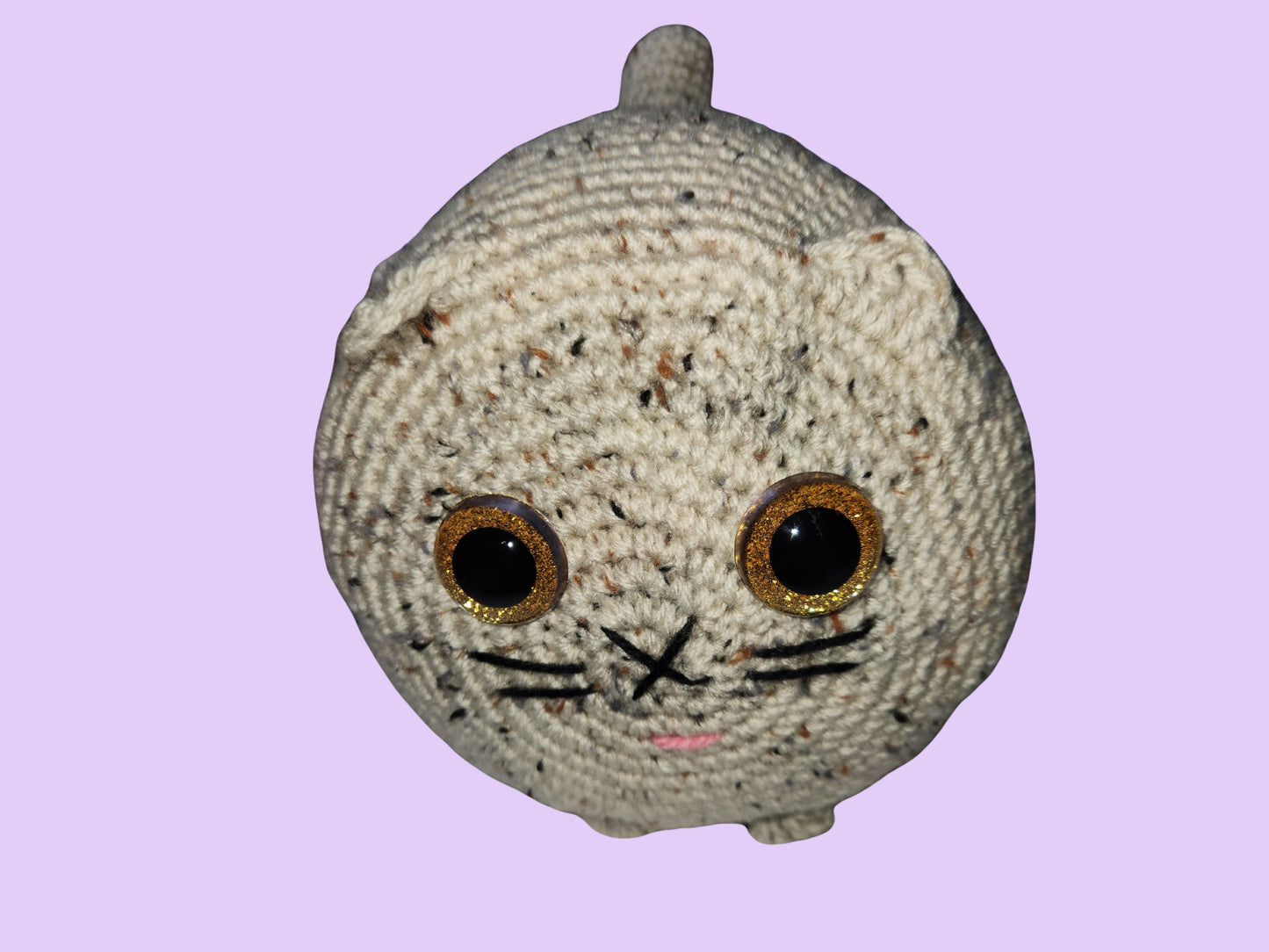 crochet loaf cat stuffie