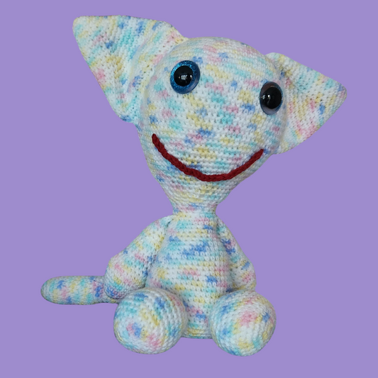 crochet alien stuffie
