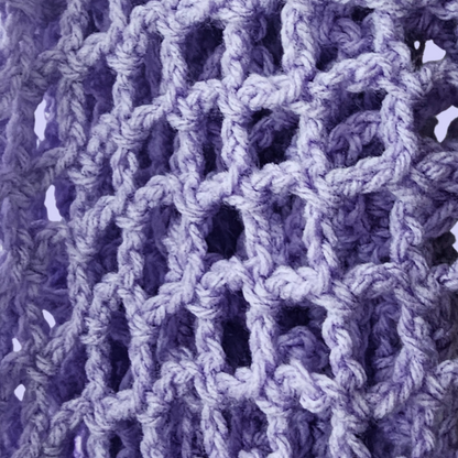 crochet triangle shawl
