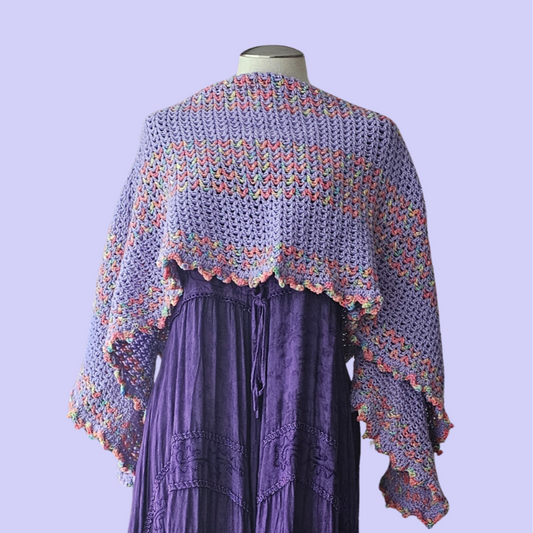 crochet poncho