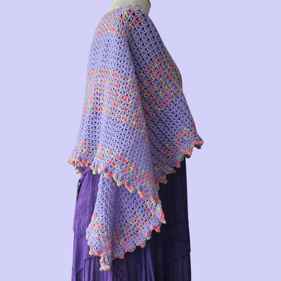 crochet poncho