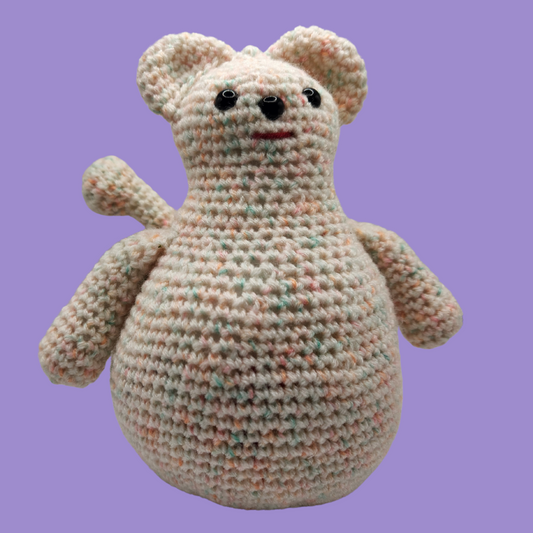 crochet mouse stuffie