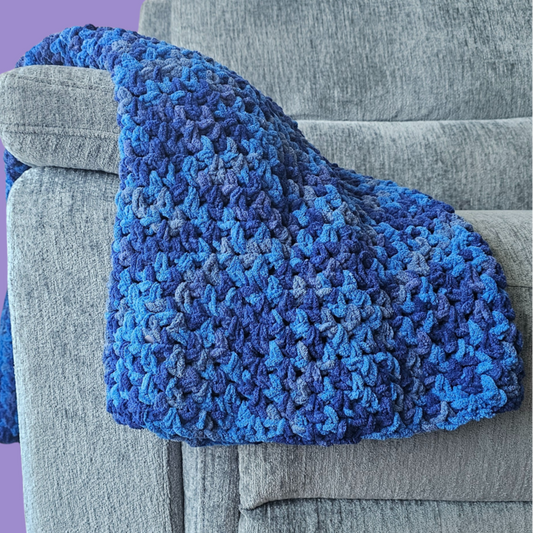 crochet bulky throw