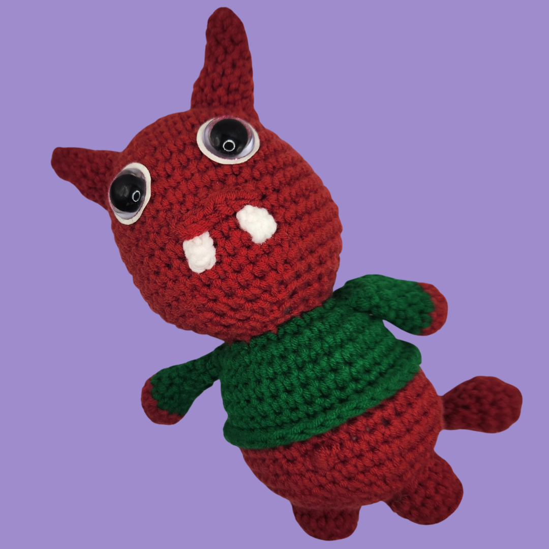 crochet monster stuffie