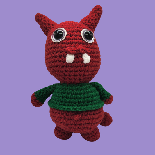 crochet monster stuffie