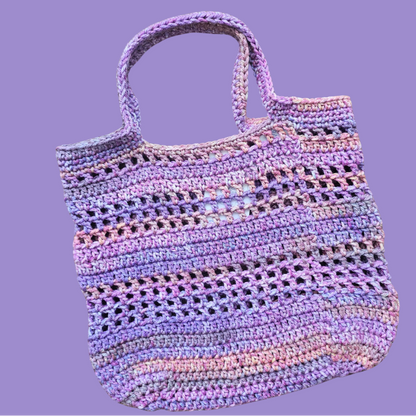 crochet tote
