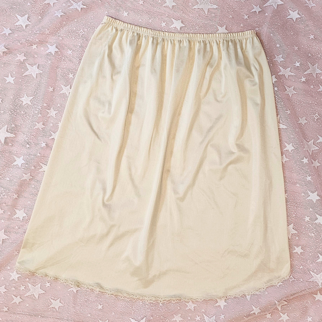 vanity fair ivory slip skirt