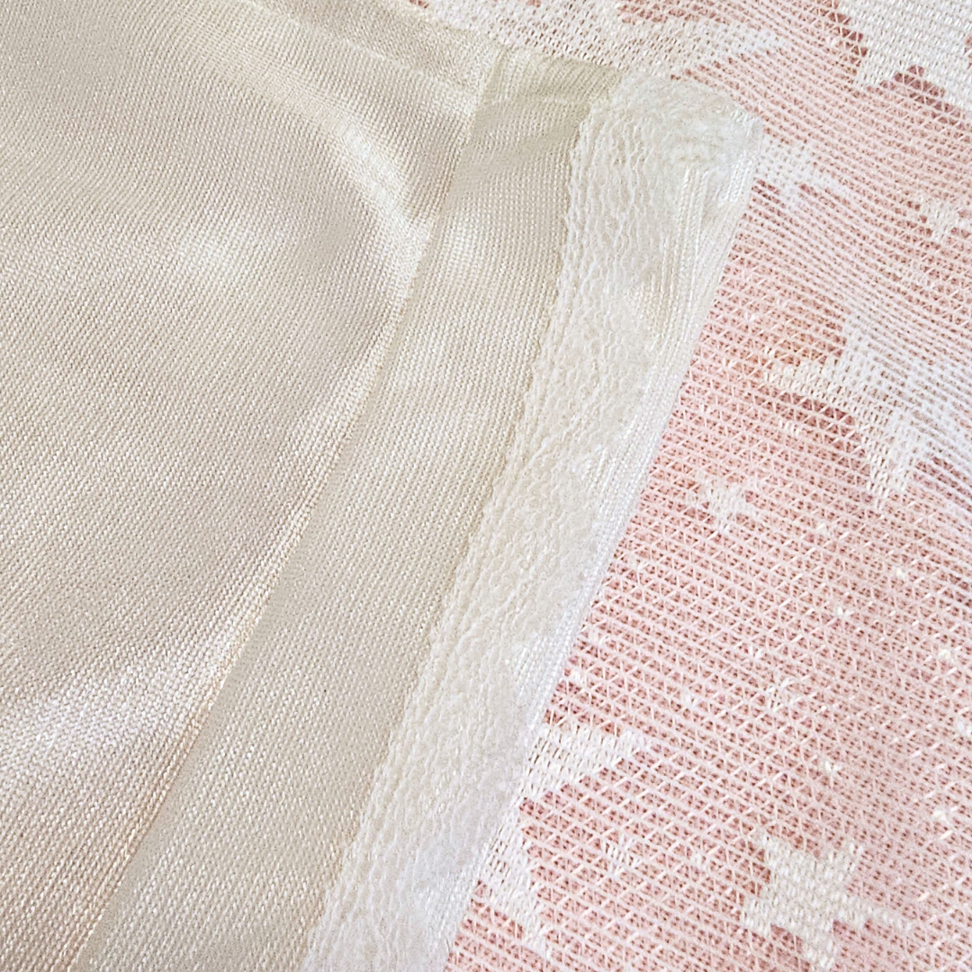 unbranded white slip skirt