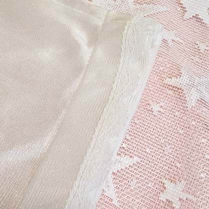 unbranded white slip skirt