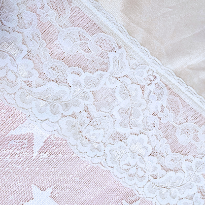 vassarette cream slip skirt
