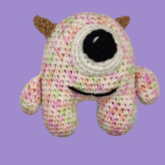 crochet monster stuffie