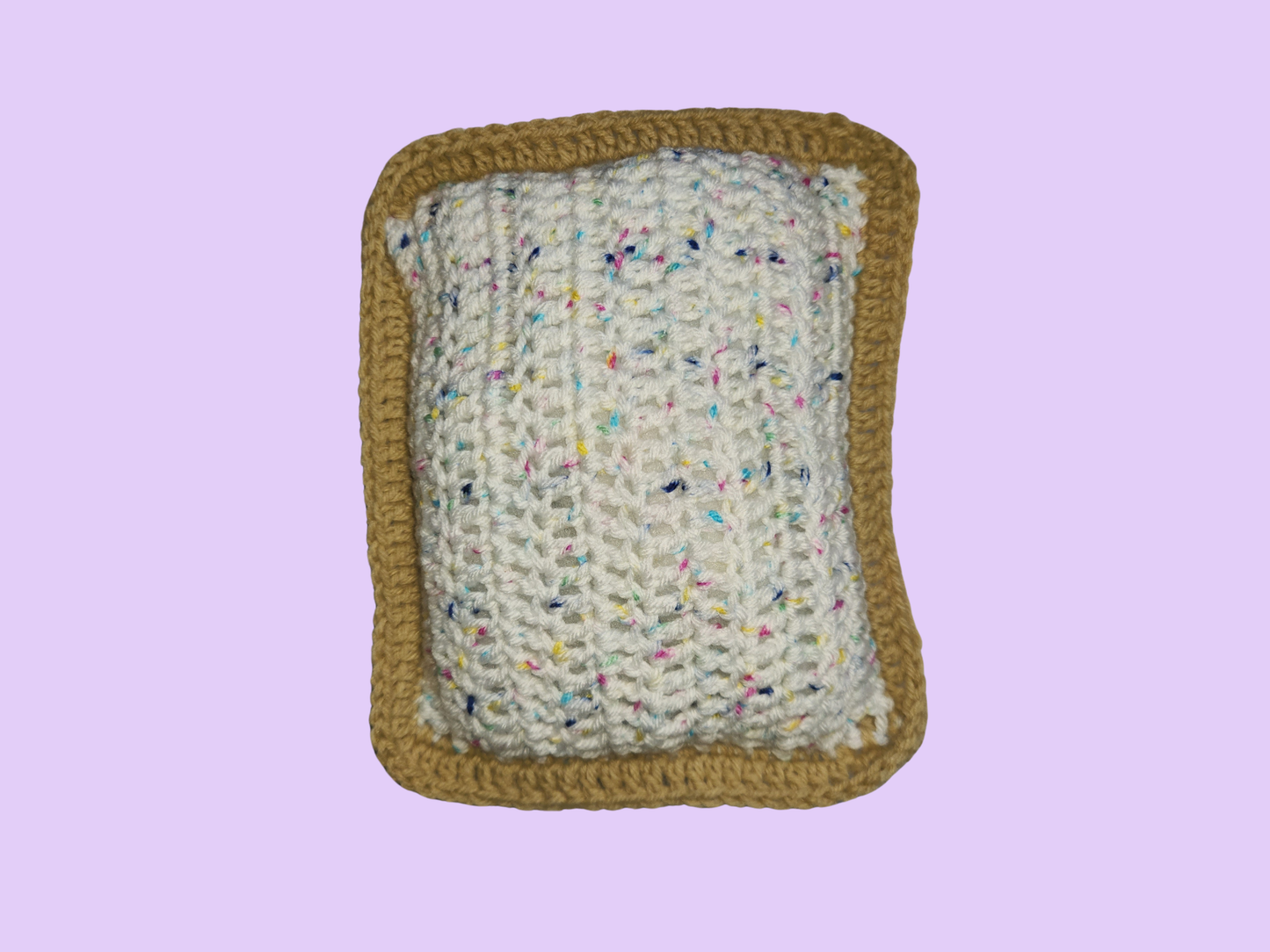 crochet large pop tart