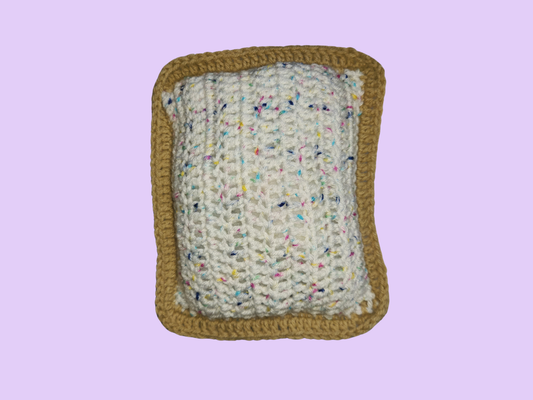 crochet large pop tart